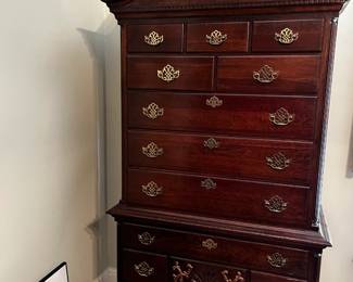 #32 Pennsylvania Hi-Boy w/12 drawers - 40x20x82    $175