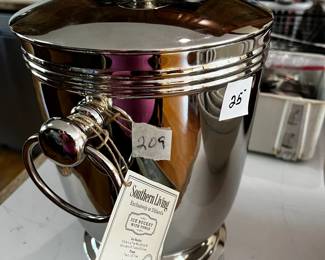 #209	Silverplate Champagne Bucket	 $25.00 