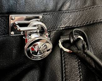 #37	Michael Kors Black Shoulder Bag w/dust Bag (as is)	 $45.00 