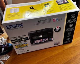 #26	Epson /workforce /ET- 3750 Printer in Box New	 $75.00 