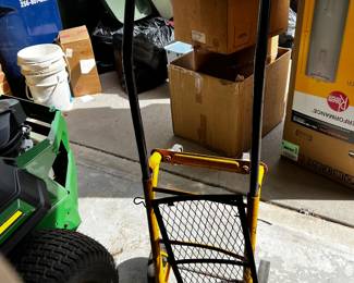 #46	Yellow Solid Tire two-four wheeler dolly	 $30.00 