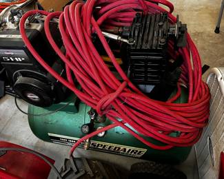 #49	Speedaire Air Compressor 5 HP 	 $400.00 