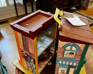 #78	Fisher price Vtg 1974 Sesame Play Family House #938 Hopper Street Store	 $20.00 