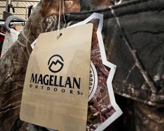 #91	Magellan Camoflouge Overalls - Extra Large	 $20.00 