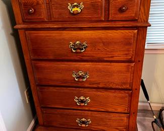 #67	Sumter 5 Drawer Chest of Drawers - 34x19x49 - Upstairs - You Move Down	 $125.00 