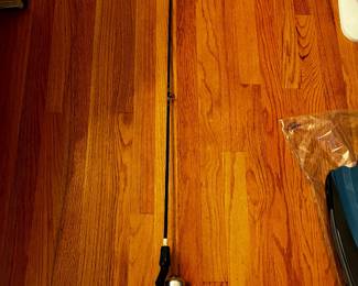 #204	Vintage Johnny Walker 44B (as is) with Daiwa Silercrest 208RL Reel Korea	 $18.00 