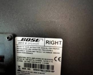 #96	Bose 201 Series V Speakers	 $75.00 
