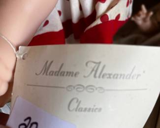 #85	Madame Alexander - Kelly Doll on Stand	 $20.00 