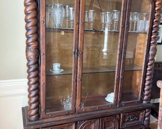 Renaissance Revival Style China Cabinet