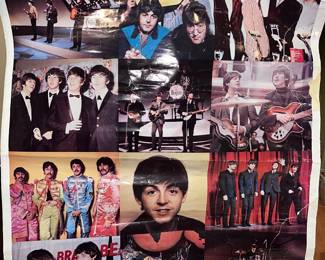 Vintage Beatles Poster