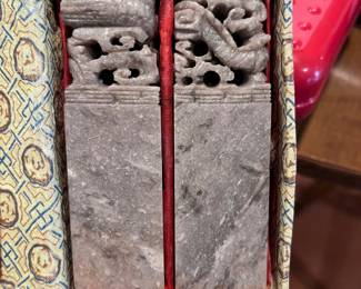 Asian Soapstone Seals