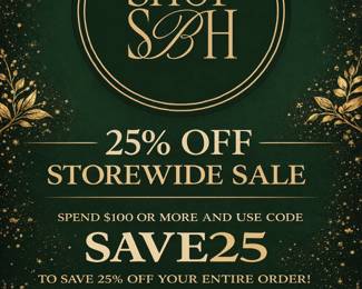 25 off sale at Shop SBH