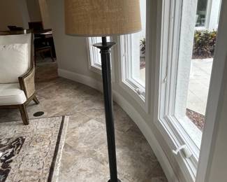 Floor Lamp - metal base