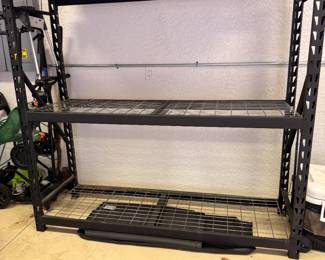 Heavy duty shelving unit 76" x 24" 72"H