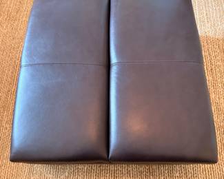 Arhaus Burke Storage Ottoman 35 x 35