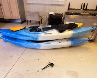 2 Perception Kayaks - 1 person