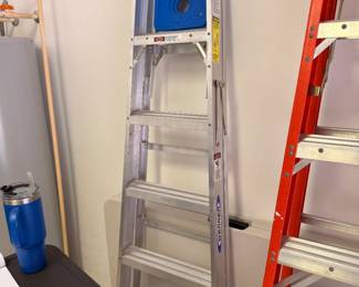 6 ft Werner metal ladder