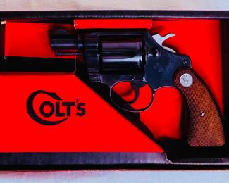 Police Issue .38 Detective Special Colt Revolver - a purchase permit is required to buy this gun.