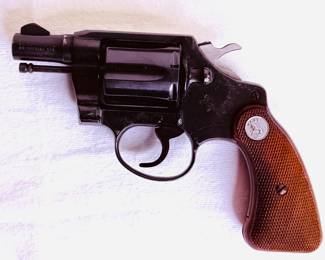 Police Issue .38 Special Colt Revolver - a purchase permit is required to buy this gun.