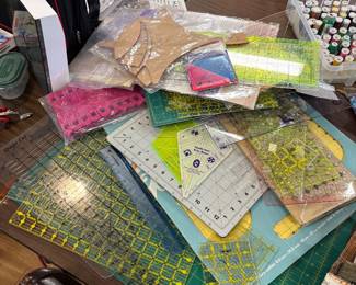 Rulers and self healing cutting mats