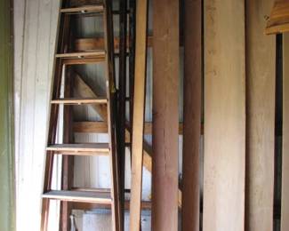 ladders and more wood planks
