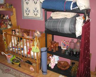 crib linens, dolls and more