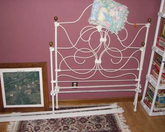 iron bed