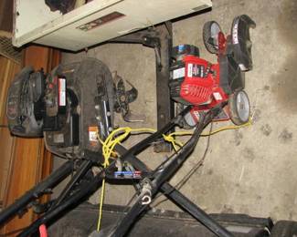 sidewalk edger, roto tiller