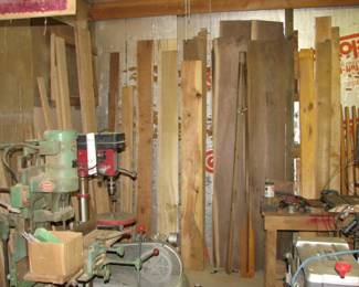 lots of exotic and hardwoods