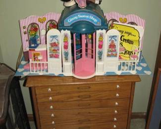 Ginny sweet shop and a nice multi drawer cabinet