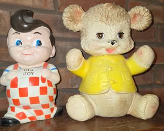 Vintage rubber toys