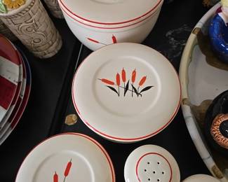 Sears Cattail cannisters, S&P