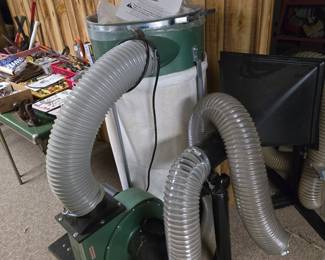 Woodworking vacuum system