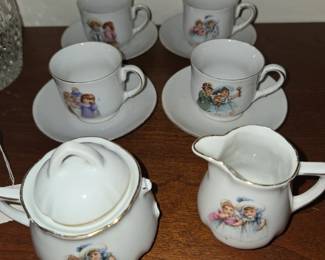 Vintage German children's tea set