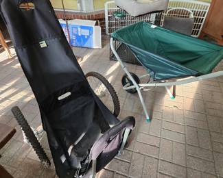 Lightweight garden carts