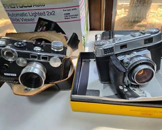 Vintage cameras