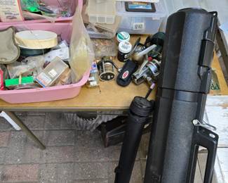 Fishing gear, rod cases