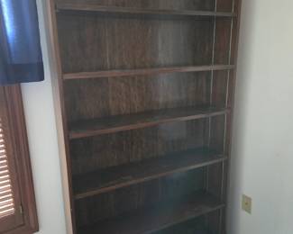 Wood bookcase