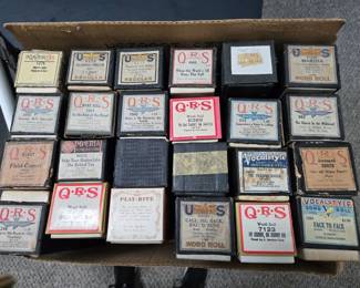 Player piano rolls
