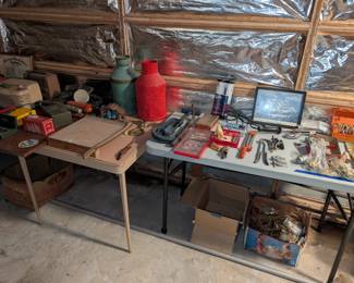 garage, tools