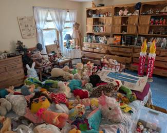 vintage plush toys, stuffed animals