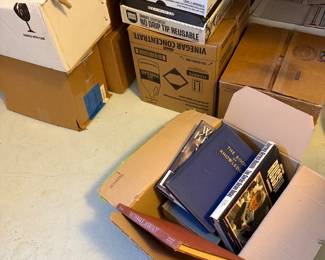 Many books of books.