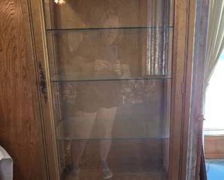 Gold Display Cabinet