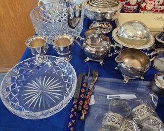 Waterford - Silverplate Pieces