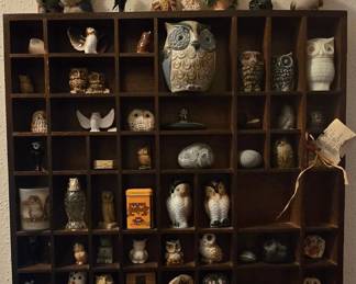 Printers Tray - Owl Decor