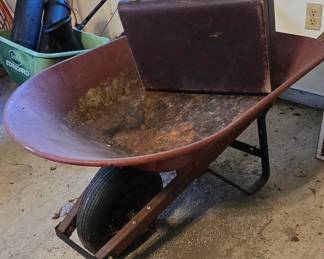 Wheelbarrow- Leather Briefcase