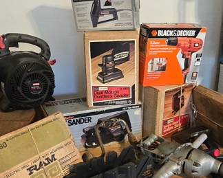 Power Tools - All in Original Boxes