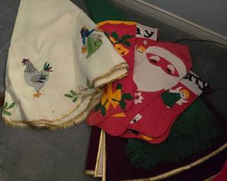 Handmade Christmas Tree Skirts