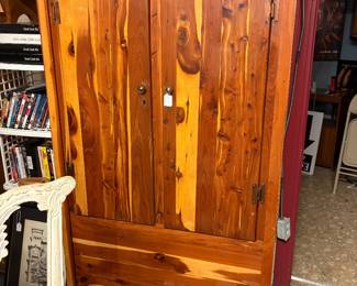 Cedar wardrobe