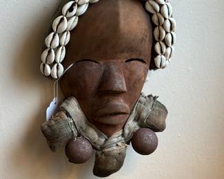 African mask of different cultures and spiritual beliefs